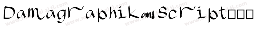 Damagraphik Script字体转换